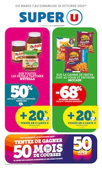 Prospectus Super U en cours, "Super U", page 1 sur 36