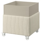 Akustischer Blumenkasten mit Rollen Gunnared beige von MITTZON für 199,00 € bei IKEA im Angebot Akustischer Blumenkasten mit Rollen Gunnared beige von MITTZON im aktuellen IKEA Prospekt