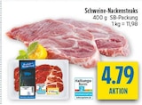 Schweine-Nackensteaks bei diska im Trebsen Prospekt für 4,79 €