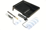 Kit pinceaux & rouleaux pour surfaces moyennes finition velours - NESPOLI GROUP en promo chez Screwfix Évreux à 11,99 €