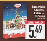 Mix Adventskalender von Kinder im aktuellen EDEKA Prospekt für 5,49 €