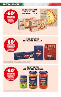Prospectus Hyper U en cours, "LES PRIX BAS Spécial Italie", 40 pages