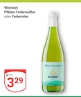 Pfälzer Federweißer Angebote von Weinbiet bei GLOBUS Saarbrücken für 3,29 €