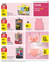 Promos Débardeur Femme dans le catalogue "FÊTE DES MÈRES" de Carrefour à la page 71 Promos Débardeur Femme dans le catalogue "FÊTE DES MÈRES" de Carrefour à la page 71