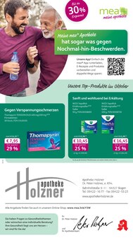 Aktueller mea - meine apotheke Prospekt für Straubing und Ungebung, Seiten zum blättern mea - meine apotheke Prospekt Unsere September-Angebote mit Seiten in Straubing und Umgebung