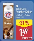 Aktuelles Frischer Kakao Angebot bei ALDI Nord in Magdeburg ab 1,49 €