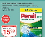 Aktuelles Waschmittel Pulver, Gel oder Discs Angebot bei GLOBUS in Saarbrücken ab 15,99 €