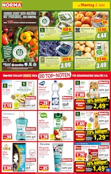 Norma Prospekt der aktuellen Woche, gĂĽltig von 02.06.2025 bis 07.06.2025 Aktueller Norma Prospekt "Mehr fĂĽrs Geld" mit 20 Seiten