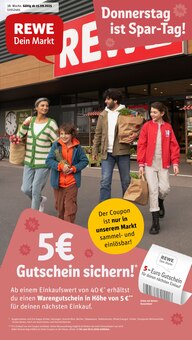 Aktueller REWE Prospekt für Hildesheim mit  Seiten