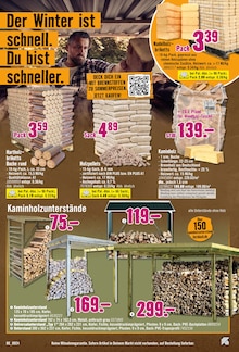 Kaminholz im Hornbach Prospekt "Energieverlust? Nicht mit Dir." mit 27 Seiten (Stuttgart)