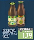 Frische Bio-Milch von Schwarzwaldmilch im aktuellen E center Prospekt