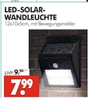 Aktuelle LED-Lampe Angebote bei Wreesmann in Dresden Aktuelles LED-SOLAR-WANDLEUCHTE Angebot bei Wreesmann in Dresden ab 7,99 €