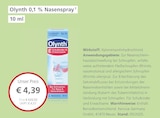 LINDA Partnerapotheke - Olynth 0,1 % Nasenspray Angebot im Prospekt Olynth 0,1 % Nasenspray bei LINDA Partnerapotheke im Prospekt "" für 4,39 €