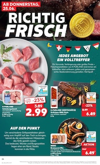 Bratwurst im aktuellen Kaufland Prospekt (Kiel) Bratwurst im Kaufland Prospekt "Hier bin ich richtig" mit 67 Seiten (Kiel)