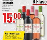 Trinkgut Ahaus - Hauswein Weiß Angebot im Prospekt Hauswein Weiß bei Trinkgut im Ahaus Prospekt für 15,00 €