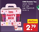 Bubble Tea Party Box im Angebot bei Netto Marken-Discount in Nordhausen Bubble Tea Party Box Angebote von OMG bei Netto Marken-Discount Nordhausen für 2,79 €