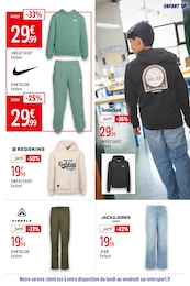 Prix et réduction Rentrée dans le prospectus Intersport en cours Offre Rentrée dans le catalogue Intersport du moment à la page 7