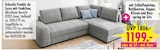 Ecksofa Freddy de Luxe mit Funktion für 1.199,00 € bei SB Möbel Boss im Angebot Ecksofa Freddy de Luxe mit Funktion im aktuellen SB Möbel Boss Prospekt