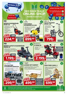 Rasenmäher im aktuellen Marktkauf Prospekt (Leipzig) Rasenmäher im Marktkauf Prospekt "AUSWAHL RIESIG, PREISE NIEDRIG" mit 44 Seiten (Leipzig)