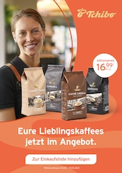 Aktueller Tchibo Prospekt mit Bohnen, "Eure Lieblingskaffees jetzt im Angebot.", Seite 1