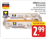10 frische Eier im Angebot bei E center in Nürnberg 10 frische Eier Angebote von EDEKA Herzstücke bei E center Nürnberg für 2,99 €
