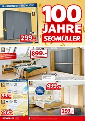 Aktueller Segmüller Prospekt mit Garderobe, "100 JAHRE SEGMÜLLER", Seite 4