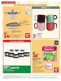 Prix et réduction Literie dans le prospectus Auchan Hypermarché en cours Offre Literie dans le catalogue Auchan Hypermarché du moment à la page 24