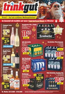 Krombacher im Trinkgut Prospekt "Aktuelle Angebote" mit 18 Seiten (Langenhagen)