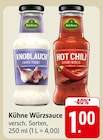 Knoblauch im Angebot bei EDEKA in Kirchheim Knoblauch Angebote von Kühne bei EDEKA Kirchheim für 1,00 €