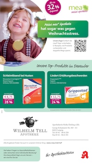 mea - meine apotheke Prospekt der Woche "Unsere Dezember-Angebote" Seite 1, 01.12.2025 bis 31.12.2025 für Leipzig Aktueller mea - meine apotheke Prospekt "Unsere Dezember-Angebote" Seite 1 von 4 Seiten für Leipzig