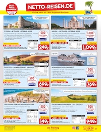 Netto Marken-Discount Discounter Reisen im Prospekt Netto Marken-Discount Discounter Reisen im Prospekt