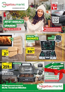 Hagebaumarkt Prospekt der KW 49 "JETZT EISKALT SPAREN!" Aktueller Hagebaumarkt Prospekt "JETZT EISKALT SPAREN!" Seite 1 von 8 Seiten
