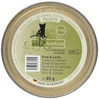 Katzenfutter Fillets im Angebot bei REWE in Bensheim Katzenfutter Fillets Angebote von Catz Finefood bei REWE Bensheim für 1,59 €