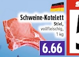 EDEKA Biebertal - Schweine-Kotelett Angebot im Prospekt Schweine-Kotelett bei EDEKA im Biebertal Prospekt für 6,66 €