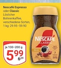 Espresso Angebote von Nescafé bei GLOBUS Kaiserslautern für 5,99 €