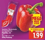 Paprika, rot von GUT&GÜNSTIG für 1,99 € bei E center im Angebot Paprika, rot von GUT&GÜNSTIG im aktuellen E center Prospekt