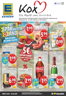 Aktueller EDEKA Prospekt (Kerken) EDEKA Prospekt "Aktuelle Angebote" mit Seiten (Kerken)