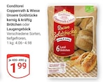 Unsere Goldstücke Brötchen Angebote von Coppenrath & Wiese bei GLOBUS Braunschweig für 1,99 €