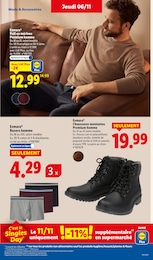Offre Lingerie Homme dans le catalogue Lidl du moment à la page 55