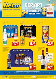 Netto Marken-Discount Prospekt DER ORT, AN DEM DU IMMER AUSGEZEICHNETE PREISE FINDEST. mit 2 Seiten