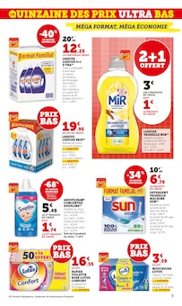 Promo Mouchoirs dans le catalogue Super U du moment à la page 9