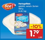 Heringsfilets im Angebot bei Netto Marken-Discount in Delmenhorst Heringsfilets Angebote von Sea Gold bei Netto Marken-Discount Delmenhorst für 1,79 €