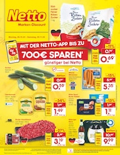 Aktueller Netto Marken-Discount Prospekt mit Würstchen, "Aktuelle Angebote", Seite 1