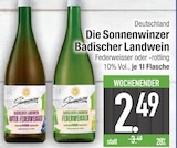 Federweisser im Angebot bei EDEKA in Augsburg Federweisser Angebote von Die Sonnenwinzer bei EDEKA Augsburg für 2,49 €