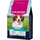 EUKANUBA Croquettes pour Chien Adulte S/M, Riche en Agneau, 3KG - EUKANUBA en promo chez Maxi Zoo EUKANUBA Croquettes pour Chien Adulte S/M, Riche en Agneau, 3KG - EUKANUBA dans le catalogue Maxi Zoo