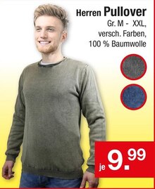 Mode im aktuellen Zimmermann Prospekt Herren Pullover für 9,99 € bei Zimmermann im Angebot
