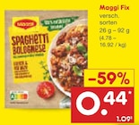 Fix Spaghetti Bolognese im Angebot bei Netto Marken-Discount in Dülmen Fix Spaghetti Bolognese Angebote von Maggi bei Netto Marken-Discount Dülmen für 0,44 €