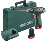 12-Volt-Akku-Schlagbohrschrauber im Angebot bei E center in Schwäbisch Gmünd 12-Volt-Akku-Schlagbohrschrauber Angebote von Metabo bei E center Schwäbisch Gmünd für 84,99 €