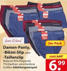 Lena Sund Damen-Panty, -Bikini-Slip oder -Taillenslip bei famila Nordost in Neumünster Lena Sund Damen-Panty, -Bikini-Slip oder -Taillenslip im Angebot bei famila Nordost Neumünster für 6,99 €
