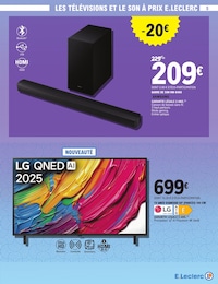 Offre Enceintes Son dans le catalogue E.Leclerc du moment à la page 5
